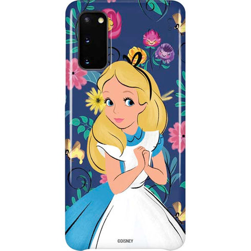 Disney Alice in Wonderland (animated) Floral Print Galaxy S20 Lite Case