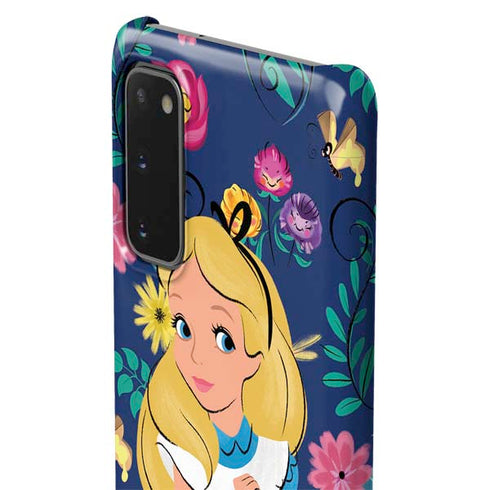 Disney Alice in Wonderland (animated) Floral Print Galaxy S20 Lite Case