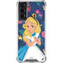 Disney Alice in Wonderland (animated) Floral Print Galaxy S21 5G Clear Case