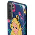 Disney Alice in Wonderland (animated) Floral Print Galaxy S21 FE Pro Case