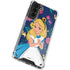 Disney Alice in Wonderland (animated) Floral Print Galaxy S21 Plus 5G Clear Case