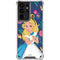 Disney Alice in Wonderland (animated) Floral Print Galaxy S21 Ultra 5G Clear Case