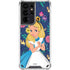 Disney Alice in Wonderland (animated) Floral Print Galaxy S21 Ultra 5G Clear Case