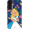Disney Alice in Wonderland (animated) Floral Print Galaxy S22 Plus Pro Case
