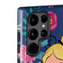 Disney Alice in Wonderland (animated) Floral Print Galaxy S22 Ultra Pro Case