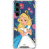 Disney Alice in Wonderland (animated) Floral Print Galaxy S23 FE Clear Case
