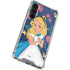Disney Alice in Wonderland (animated) Floral Print Galaxy S23 Plus Clear Case
