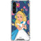 Disney Alice in Wonderland (animated) Floral Print Galaxy S23 Plus Clear Case