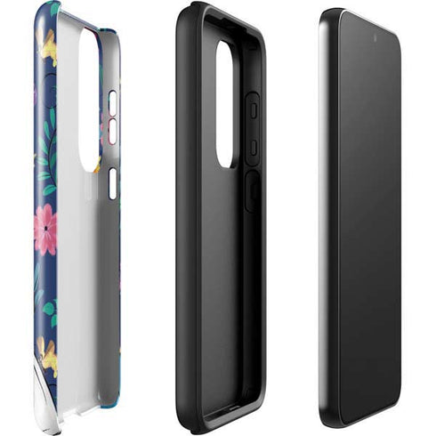 Disney Alice in Wonderland (animated) Floral Print Galaxy S23 Plus Pro Case