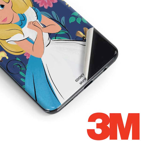 Disney Alice in Wonderland (animated) Floral Print Galaxy S9 Plus Skin