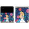 Disney Alice in Wonderland (animated) Floral Print Galaxy Z Flip3 5G Skin