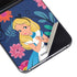 Disney Alice in Wonderland (animated) Floral Print Galaxy Z Flip5 5G Skin