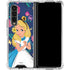 Disney Alice in Wonderland (animated) Floral Print Galaxy Z Fold4 5G Clear Case