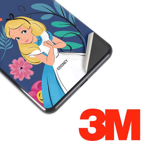 Disney Alice in Wonderland (animated) Floral Print Google Pixel 3 XL Skin