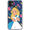 Disney Alice in Wonderland (animated) Floral Print iPhone 11 Clear Case