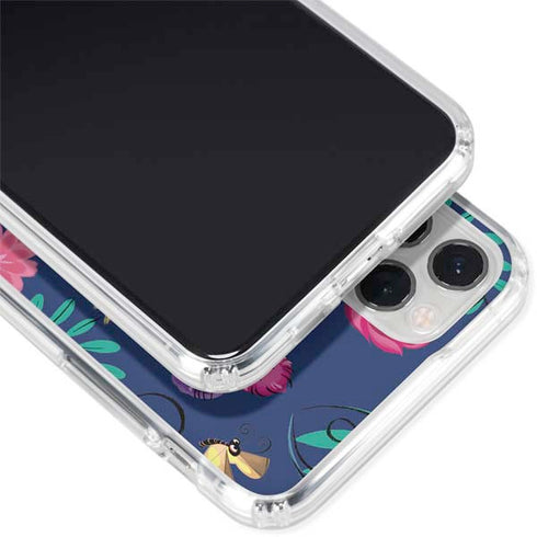Disney Alice in Wonderland (animated) Floral Print iPhone 11 Pro Clear Case