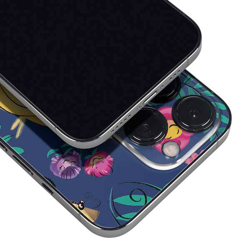 Disney Alice in Wonderland (animated) Floral Print iPhone 13 Pro Max Skin
