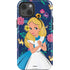 Disney Alice in Wonderland (animated) Floral Print iPhone 15 Impact Case