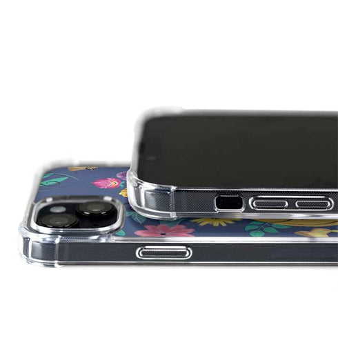 Disney Alice in Wonderland (animated) Floral Print iPhone 14 Plus MagSafe Case