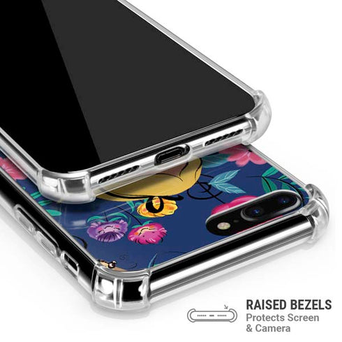 Disney Alice in Wonderland (animated) Floral Print iPhone 7/8 Plus Clear Case