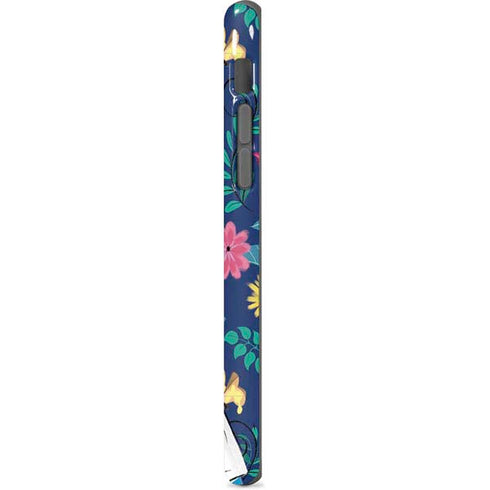 Disney Alice in Wonderland (animated) Floral Print iPhone 8 Pro Case