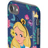 Disney Alice in Wonderland (animated) Floral Print iPhone SE (2nd & 3rd Gen) Pro Case