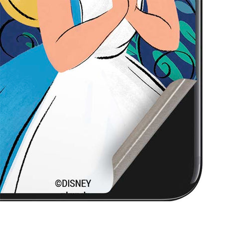 Disney Alice in Wonderland (animated) Floral Print iPhone SE (2nd & 3rd Gen) Skin