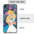 Disney Alice in Wonderland (animated) Floral Print iPhone SE (2nd & 3rd Gen) Skin