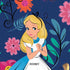 Disney Alice in Wonderland (animated) Floral Print Moto E5 Play Skin