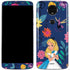 Disney Alice in Wonderland (animated) Floral Print Moto E5 Plus Skin