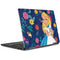 Disney Alice in Wonderland (animated) Floral Print Notebook 9 Pro 13in (2017) Skin