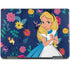 Disney Alice in Wonderland (animated) Floral Print Notebook 9 Pro 13in (2017) Skin