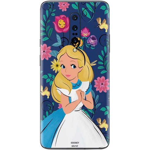 Disney Alice in Wonderland (animated) Floral Print OnePlus 7 Pro Skin