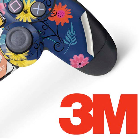 Disney Alice in Wonderland (animated) Floral Print PS4 Pro/Slim Controller Skin