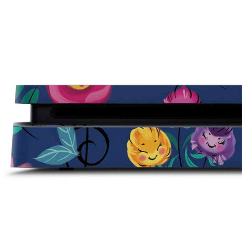 Disney Alice in Wonderland (animated) Floral Print PS4 Slim Skin