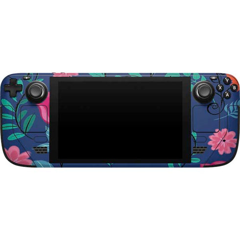 Disney Alice in Wonderland (animated) Floral Print Steam Deck Handheld Gaming Computer Skin