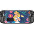 Disney Alice in Wonderland (animated) Floral Print Steam Deck Handheld Gaming Computer Skin