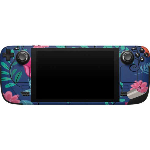 Disney Alice in Wonderland (animated) Floral Print Steam Deck Handheld Gaming Computer Skin