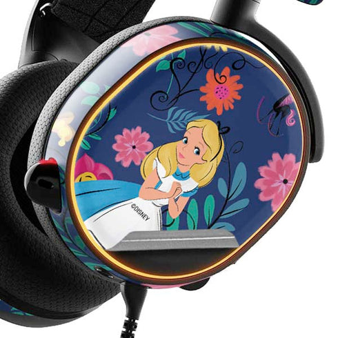 Disney Alice in Wonderland (animated) Floral Print SteelSeries Arctis 3 Skin