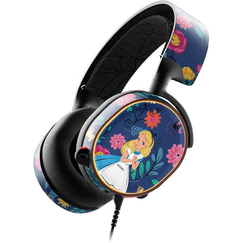 Disney Alice in Wonderland (animated) Floral Print SteelSeries Arctis 5 Skin