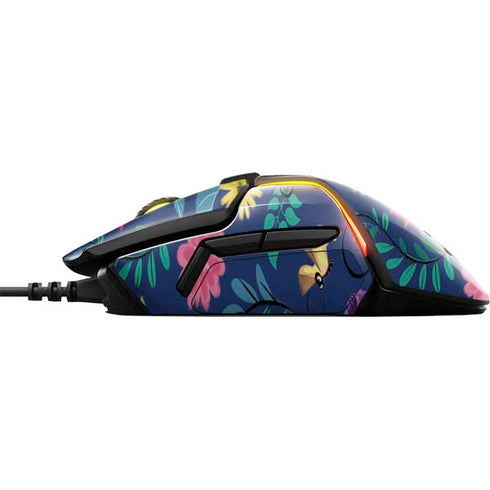 Disney Alice in Wonderland (animated) Floral Print SteelSeries Rival 600 Gaming Mouse Skin