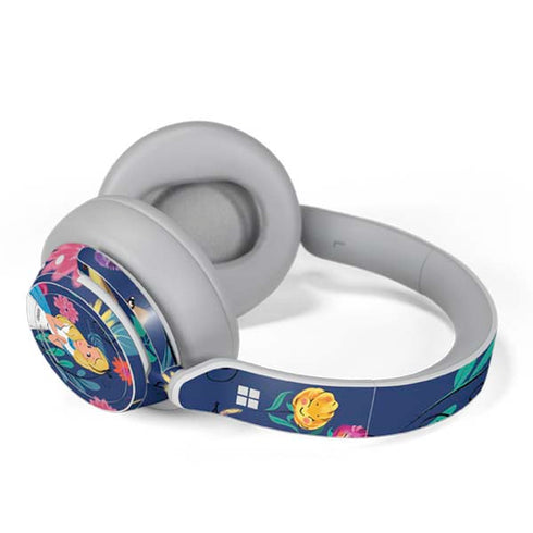 Disney Alice in Wonderland (animated) Floral Print Surface Headphones Skin
