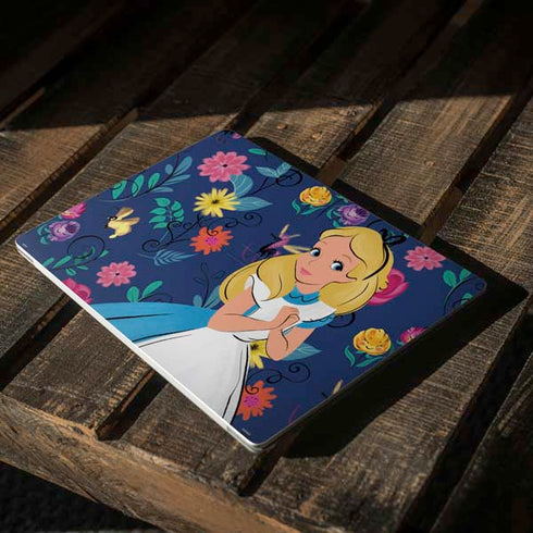 Disney Alice in Wonderland (animated) Floral Print Surface Laptop 2 Skin