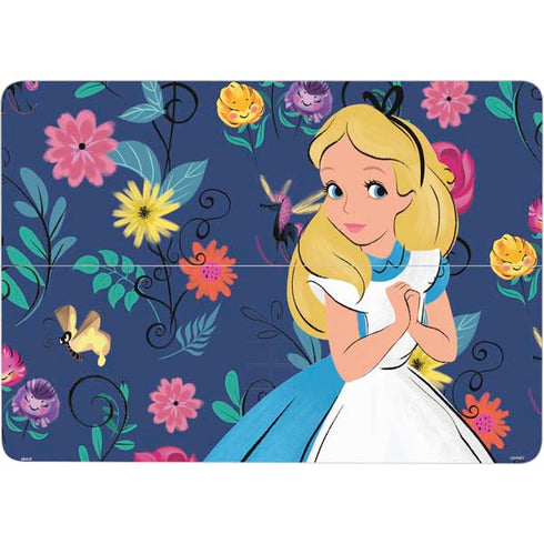 Disney Alice in Wonderland (animated) Floral Print Surface Laptop Studio Skin