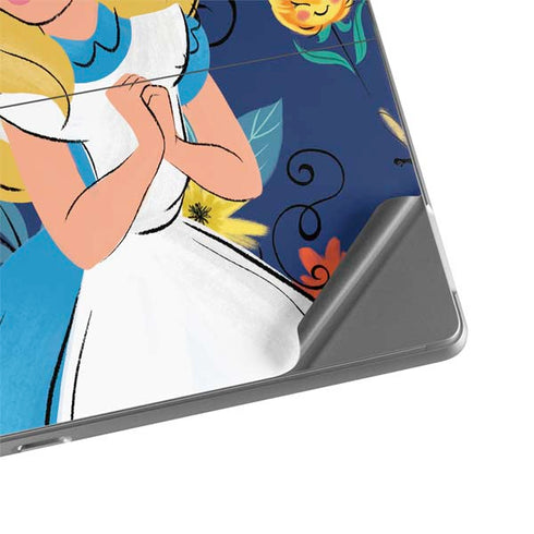 Disney Alice in Wonderland (animated) Floral Print Surface Pro 9 Skin