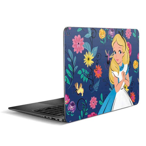 Disney Alice in Wonderland (animated) Floral Print Zenbook UX305FA 13.3in Skin