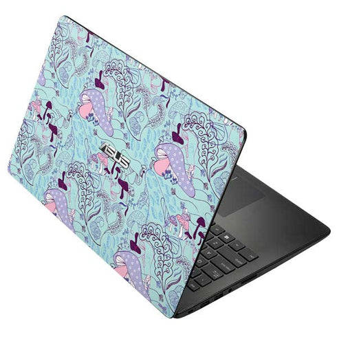 Disney Alice in Wonderland (animated) Mushrooms Print Pattern Asus X502CA 15.6 Skin