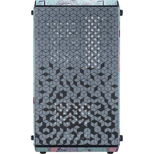 Disney Alice in Wonderland (animated) Mushrooms Print Pattern Cooler Master MasterBox Q300L Mini Tower Skin