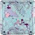 Disney Alice in Wonderland (animated) Mushrooms Print Pattern Cooler Master MasterBox Q300L Mini Tower Skin