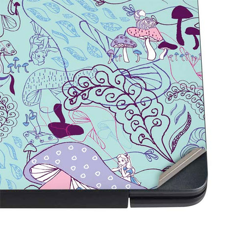 Disney Alice in Wonderland (animated) Mushrooms Print Pattern Dell Vostro Skin